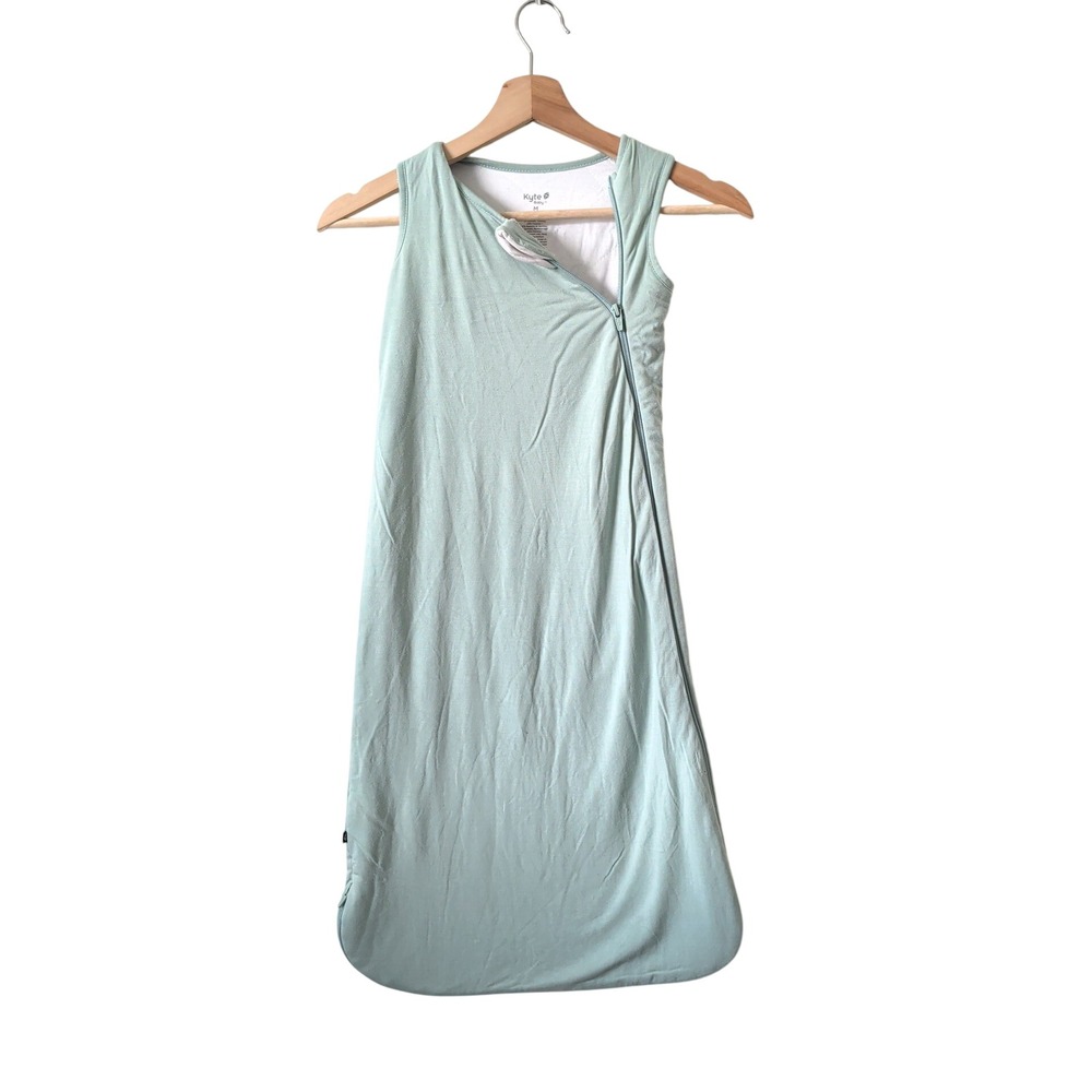 Kyte Baby Bamboo Sleep Bag 1.0 TOG Sage Green Size Medium Wearable Blanket